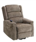 Kingsley Twin Motor Lift &amp; Rise Chair - Beige Fabric
