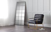 Somma Large Window Mirror - Pewter image