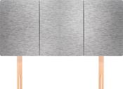 Sophie Divan Headboard 3ft - Grey Fabric image