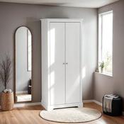 Stratford 2 Door Wardrobe 0.8M - White image
