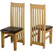 Tortilla Dining Chair (Leather Seat) image