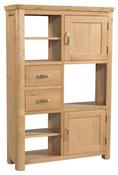 Treviso High Display Unit - Oak image