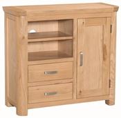 Treviso Media Unit Sideboard - Oak image