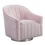 Vigo Swivel Chair - Pink