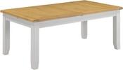 Windsor Large Extending Dining Table - Pebble Grey/Oak image