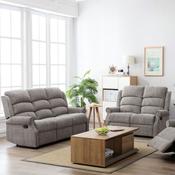 Windsor Fabric Recliner 3+2 Suite - Latte image