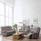 Windsor Fabric Recliner 3+2+1 Suite - Latte