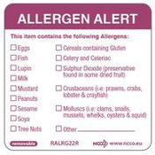 Allergen Labels (500) image