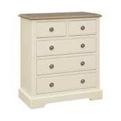 Memphis Oak 3+2 Drawer Chest image