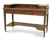 Solid Mahogany Carlton House Desk image