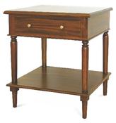 Solid Mahogany 1 drawer sofa table image