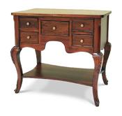 Solid Mahogany Queen Anne Low Boy image