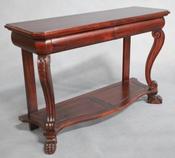 Solid Mahogany Louis Console image
