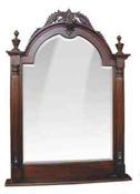 Solid Mahogany Regency Mirror image