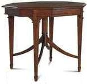 Solid Mahogany Octagonal Regency Table