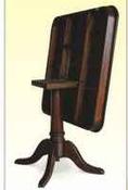 Solid Mahogany Tilted Square Table