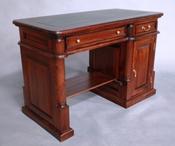Solid Mahogany Small Computer Desk image