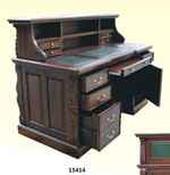 Mahogany Receptionists Desk image
