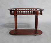 Solid Mahogany Hall Plant Stand image