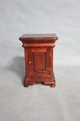 Solid Mahogany 1 door bedside image