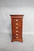 Solid Mahogany Hi chest of 7 drawers image