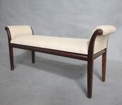 Solid mahogany stool
