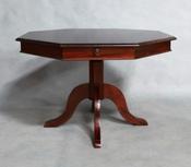 Solid Mahogany octagonal dining table image