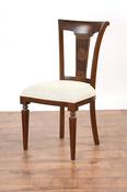 Solid mahogany royal chair image