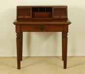 Solid mahogany writing desk escritoire image