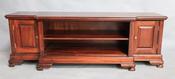 Solid mahogany TV unit image