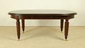 Solid Mahogany small extension dining table image
