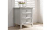 Mille Bedside Table - 3 Drawer Clay image