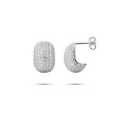 Pave Statement Ear Studs image