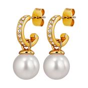 Liora SG White Crystal Earrings image