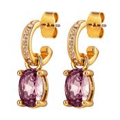 Solene SG Vintage Rose Golden Earrings image