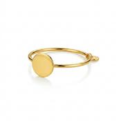Pin 9ct Gold Ring image