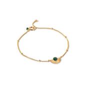 Soleil Bracelet -Petrol Green