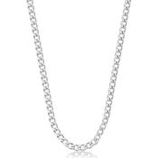 Riptide Curb Silver Necklace image