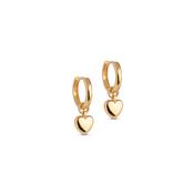 Amore Hoops - Gold Plated