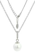 Adagio Effortless Glow Pearl Pendant Silver image