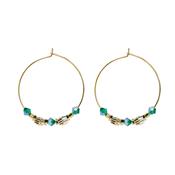 Amara Hoops - Emerald