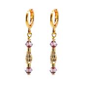 Amara Petite Earrings Amethyst Short