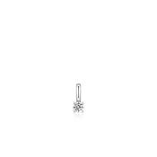 Silver Lab Grown Diamond Pendant image