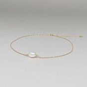 Solitaire Pearl Necklace image