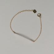 Demilune Bracelet With Diamonds image
