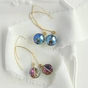 Etched Coins Earrings