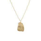Shell Solid Gold Necklace image
