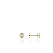 Classic 14k Gold Stud Earrings