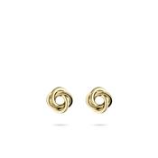 14k Gold Knot Earrings