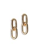Double Mesh Drop Earrings